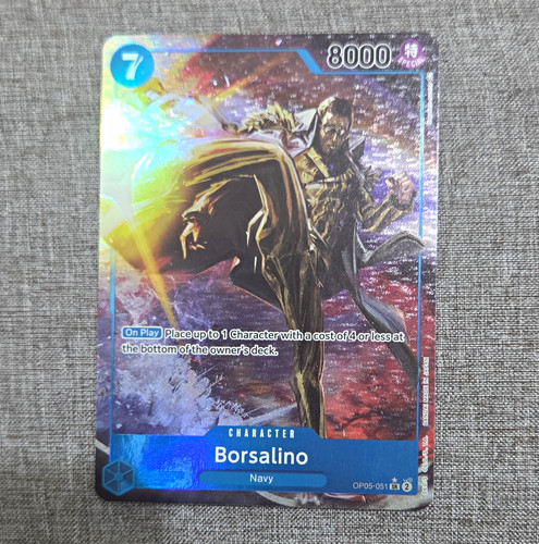Bandai one piece ccg borsalino - bandai,