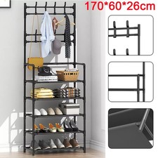 5 Tiers Dust-proof Metal Shoe