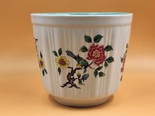 Large MCM James Kent Chinese Rose design mid century planter / plant pot.