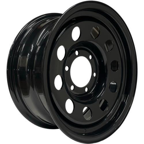 16x7 black modular - steel, wheel