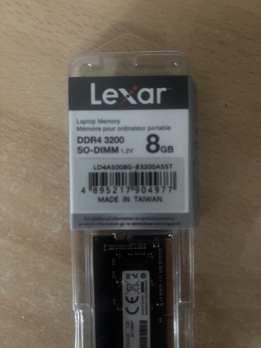 Lexar 8gb ddr4 - 8gb, ddr4-3200