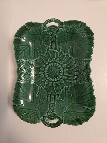 Wedgwood majolica green leaves - wedgwood,