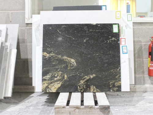 Cosmic yellow natural stone - yellow,