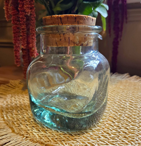 French hand blown - blown, glass