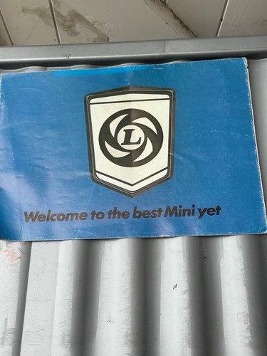 British leyland mini brochure