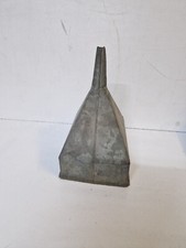 Vintage Galvanised Steel  Funnel