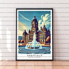 Sheffield Art Print Unframed