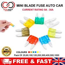 Mini Blade Fuses High Quality For Car Van Bike 5A 7.5A 10A 15A 20A 25A 30A