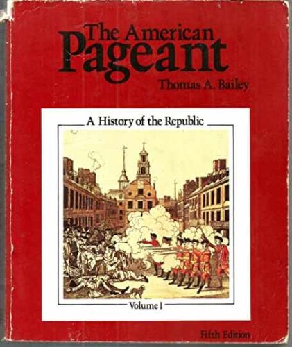 The american pageant volume - american,