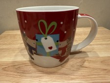 John Lewis ~ Ceramic Mug ~ Christmas Hedgehogs 