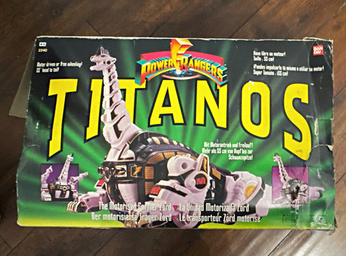 Vintage power rangers titanos - vintage,