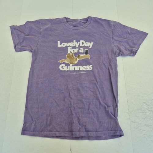 Guinness shirt medium purple - guinness,