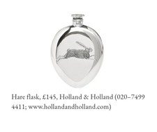 Silver Hipflask Shooting