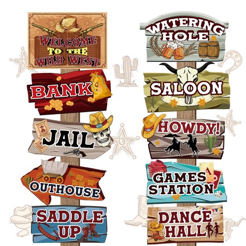 Western birthday party - western,