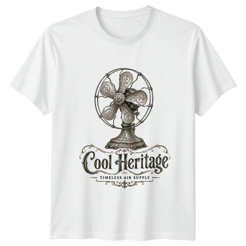 Vintage electric fan shirt - vintage, t-shirt