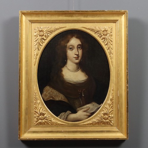 Antique painting portrait a - painting, of