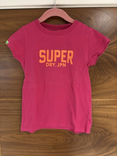 Superdry girls pink and orange - girls,