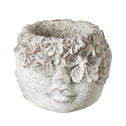 Small face pot for - face, plants