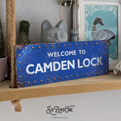 Welcome camden lock metal - welcome,