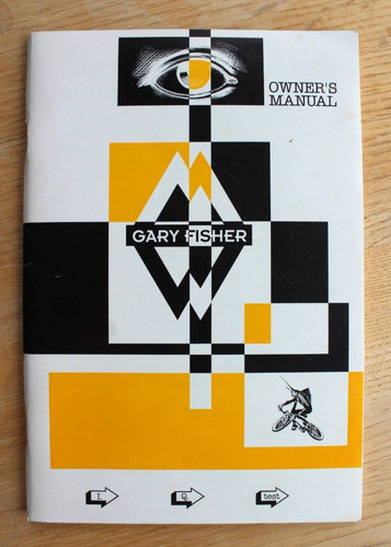 Vintage gary fisher s - gary, fisher's
