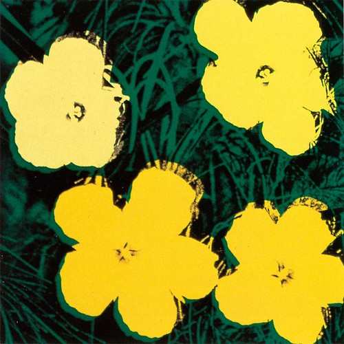 Andy warhol flowers 1985 - andy,