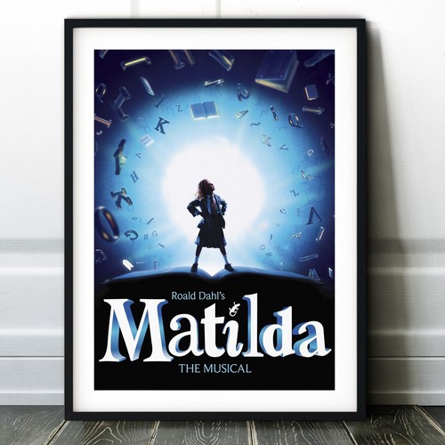 Matilda the musical poster - matilda,