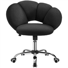 Boucle Desk Chair Cloud-shaped