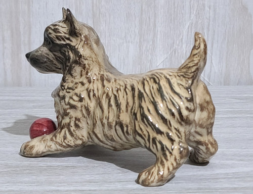 Beswick cairn terrier with red - beswick,