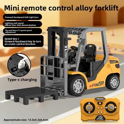 Mini forklift alloy - 1:64,