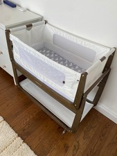 SnuzPod4 Bedside Crib Walnut