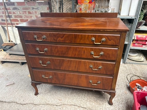 Wooden chest drawers brown - wooden,