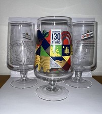 San Miguel Sierra 130 Years Ltd Edition Pint Glass 20oz plus 2 Miguel Glasses 