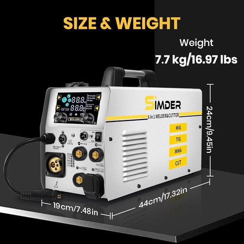 New 6in1 mig tig - new, mig/tig/cut/mma