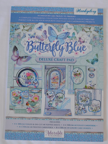 Hunkydory butterfly blue - hunkydory,