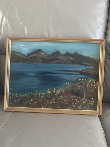 Vintage gail young oil - vintage,