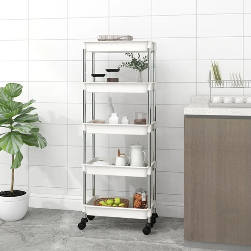 Tier kitchen trolley white - trolley,