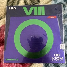 Xiom Omega VIII Pro New Red 2.1mm Table Tennis Rubber