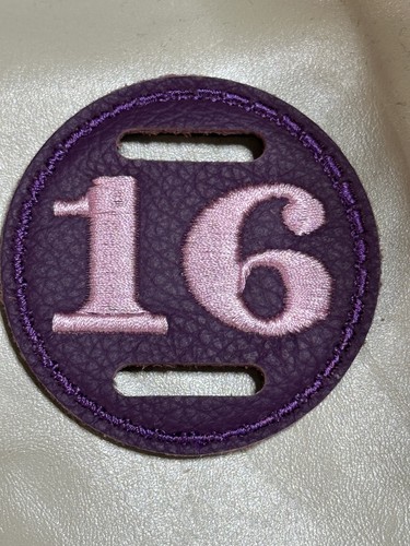 6cm purple leather - purple,