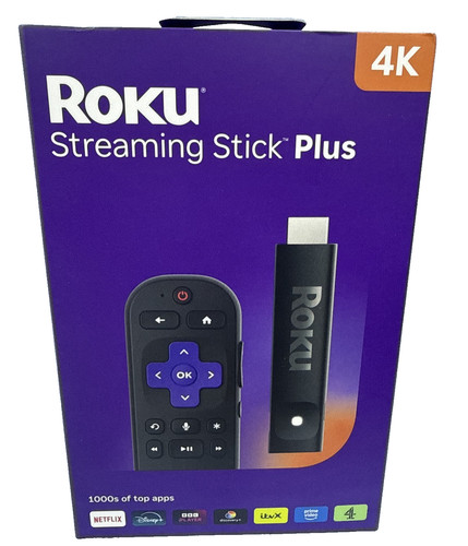 Roku smart box stick plus - box, 4k