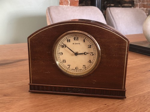 Antique swiss mantel clock - swiss, in