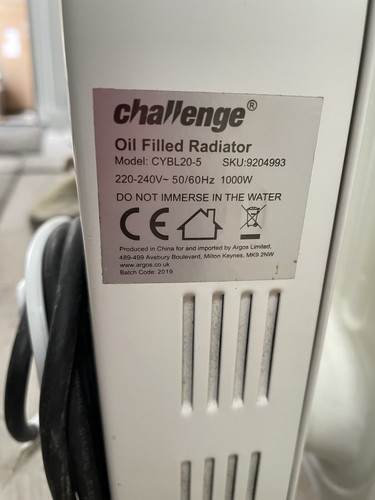 Challenge pile filled radiator - challenge,