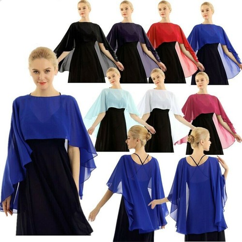 Women chiffon shawl - shawl, cape