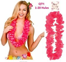 Hula Lei Pink Garland Flower Petal Necklace Hawaiian Beach Party Hen Night Idea
