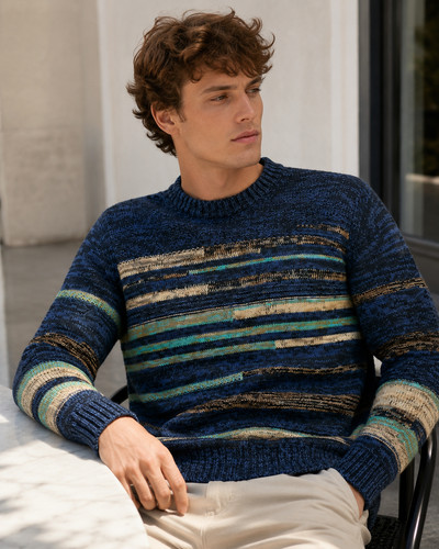 Zara mens jumper large blue - mens,