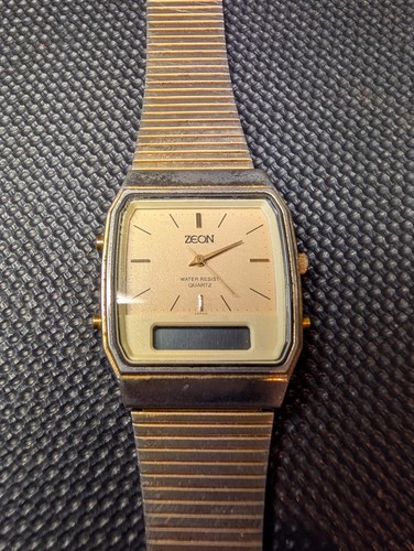 Zeon analogue digital watch - zeon, analogue–digital