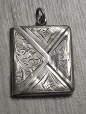 Antique Sterling Silver Stamp