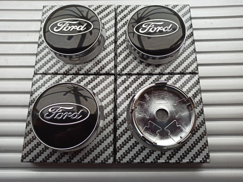 Set black ford 60mm alloy - set,