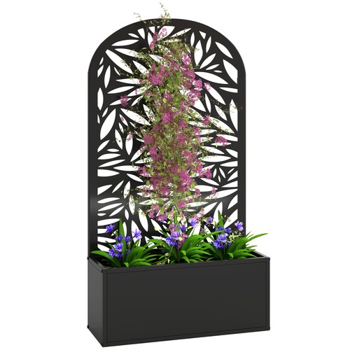 Outsunny metal raised garden - metal,