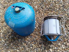 CAMPING GAZ BELVEDERE LANTERN FITS + EMPTY 907 Bottle. Free Postage