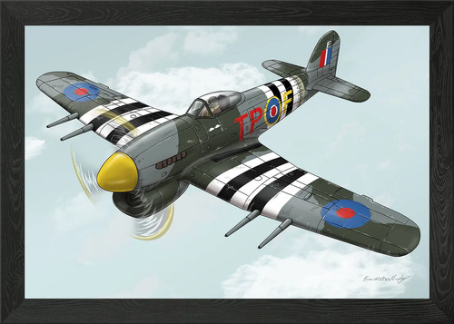 Hawker typhoon framed - hawker,